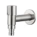 Produktbild Wandmontierter SUS304 Edelstahl Kaltwasserhahn Bad Wc Spülbecken Armaturen Waschmaschine Garten Armaturen, gebürstet