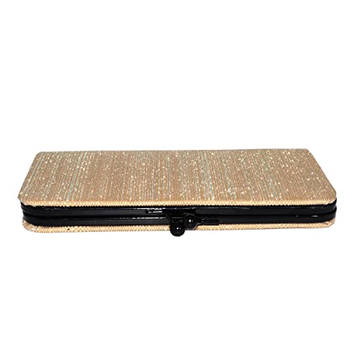 TOYS HOUSE� Stylish Vintage Collection PU-Leather Shining & Glittering Material Hand Wallet/Clutch,Purse, Slim Ladies Purse 3 41ZPfvyT5gL. SL500