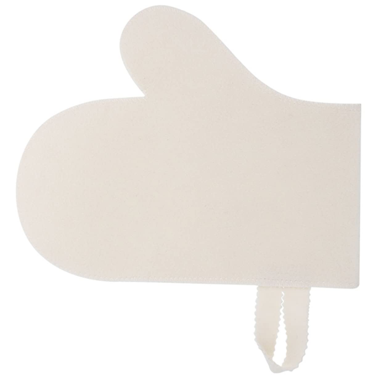 FOMIYES 4pcs Felt Sauna Gloves Fashion Gloves Bath Gloves Bathing Sauna Glove Shower Sauna Mitten Sauna Heat Protecting Mitten Felt Sauna Mitt Felt Shower Sauna Glove White Five Fingers