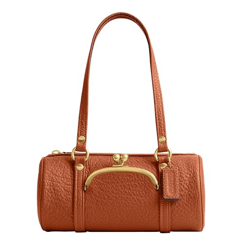 COACH Kisslock Barrel Bag 28