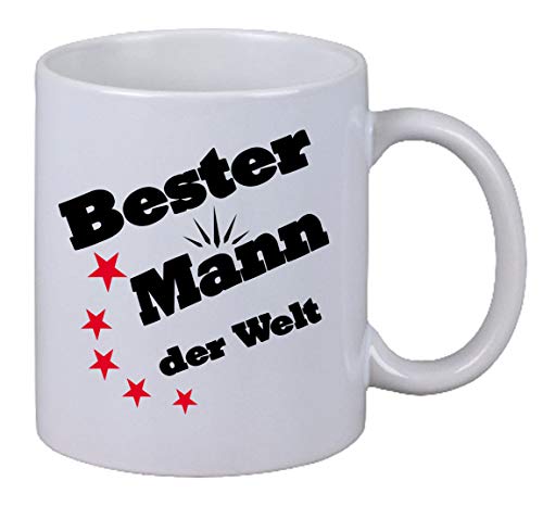 Taza de café, diseño con texto en alemán "Bester Mann der Welt" Cover