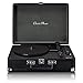 Produktbild Classic Phono TT-115 Plattenspieler - Kofferplattenspieler - Bluetooth - USB - 3 Geschwindigkeiten - Direktaufnahme auf USB ohne PC - Riemenantrieb - schwarz