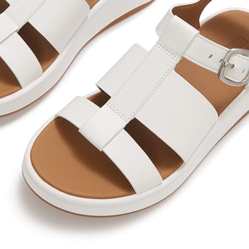 Fitflop F-MODE LEATHER FLATFORM FISHERMAN SANDALS