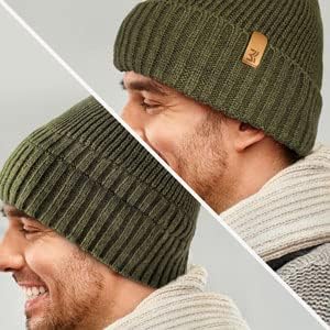 Migliore Wear Beanie Hat for Men Women, Winter Thermal Hat Wooly Hat, Soft Warm Lined Knit Hat for Winter, Driving Running Cycling, One Size Fits All