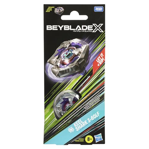 Beyblade X Booster Pack – G0194 – Keel Shark 3-60LF Spinning Top