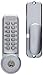 All-Weather Mechanical Keyless Deadbolt Door Lock - Satin Chrome, #0409 by Anaconda