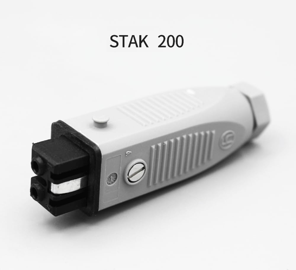 Blokada gniazda wtykowego elektrozaworu do wtyczki STAS200 Gniazdo STAK200 Blokada STASI - Złącze sterowania elektrohydraulicznego(5pcs STAK200-Female Socket)