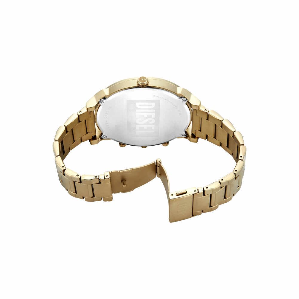 Diesel Reloj Mr. Daddy para Hombre, Movimiento multifunción a Tres Agujas de Cuarzo con Correa de Acero Inoxidable