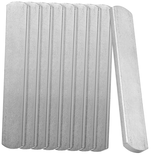 BRIGHTFUFU Compact Weight 12 Pcs Steel Weight Plate Weight Steel Fitness Supplies Weighted Steel