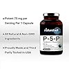 P5P-Vitamin-as-Pyridoxal-5-Phosphate-100mg-180-Capsules-Activated-P5P-Vitamin-B6-Supplements-Support-Brain-Health-Memory-Function-No-GMOs NatureBell P5P Vitamin B6 100mg Per Serving, 240 Capsules | Activated Pyridoxal 5 Phosphate Supplements – Essential B Vitamins for Brain & Memory Health – Non-GMO