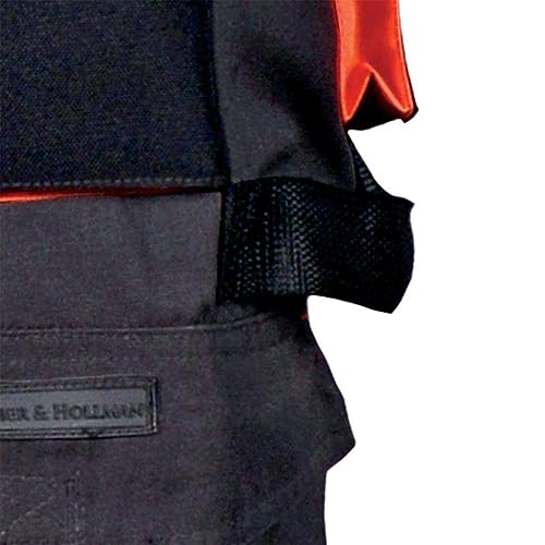Foto von Leber&Hollman LH-FMN-T_SBP50 Formen Schutzhose, Steel-Black-Orange, Größe 50, Höhe 170-176cm, Brustumfang 100-104cm, Taillenumfang 88-92 cm