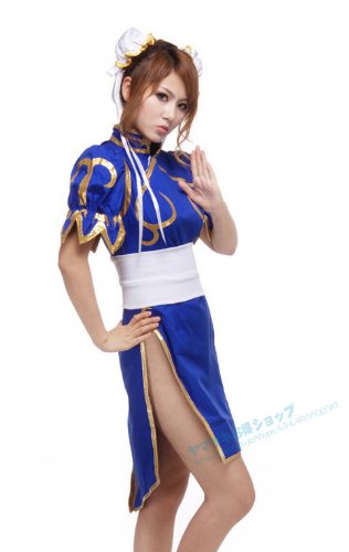 Amazon.co.jp: yamasaki コスプレ衣装☆ストリートファイター☆春麗