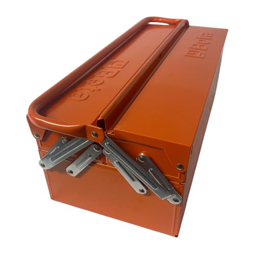 Boîte à outils métallique Beta C19 avec 3 compartiments déployables