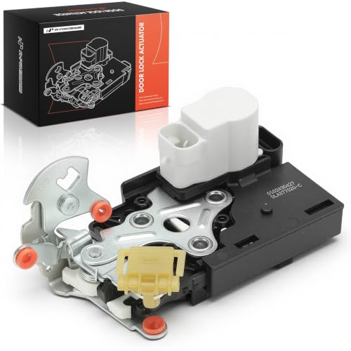 Image of A-Premium Front Left Driver Side Door Lock Actuator Compatible with Chevrolet Chevy & GMC Express 1500 2500 3500 4500, Savana 1500 2500 3500 4500, C4500 C5500 C6500 C7500 Kodiak, 4 Pins Plug