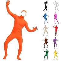 Orange Bodysuit 2025 Orange Costume Yellow Halloween Bodysuits Costume Set Cosplay Jumpsuit