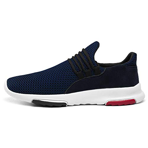 Kit Tênis Sneaker Masculino Conforto Com Chinelo Slide Esportivo + Relógio e Carteira (42, MARINHO)