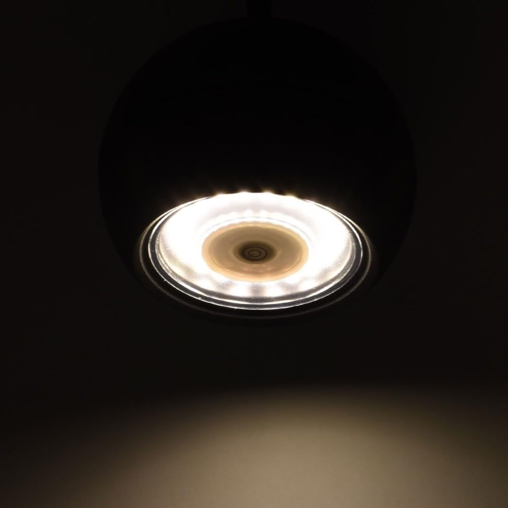 Sobremesa KIKA con cargador y cable USB IP54 1x2W LED 180lm Al.15xD.10,2cm Negro