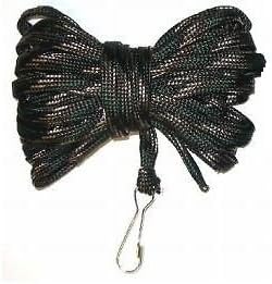 20' Camo Accessory Lift Cord Treestand Gear Bow Pull Up Rope with Clip Archery Hunting