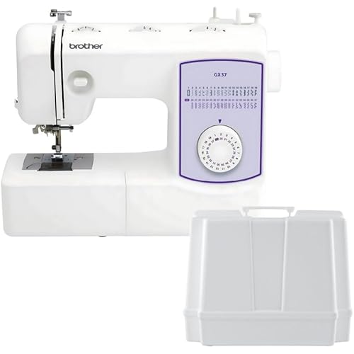 Brother GX37 37-Stitch Sewing Machine and 5300A Hardcase for Carrying and Storage