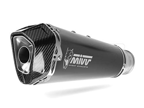  TERMINALE MIVV DELTA RACE BLACK INOX NERO Z 125 2019