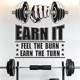 Haz una gran declaración en negro: cada panel mide 96 x 60 cm creando un aspecto atrevido y motivador que cubre bien una pared vacía. Este juego de 2 piezas transforma tu gimnasio en casa tu espacio de entrenamiento en el garaje o incluso un rincón de dormitorio en una habitación dedicada al fitness que funciona como un gran póster sin marco