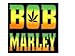 BOB MARLEY - Logo - Aufkleber/Sticker - ca. 9,5 x 9,5 cm