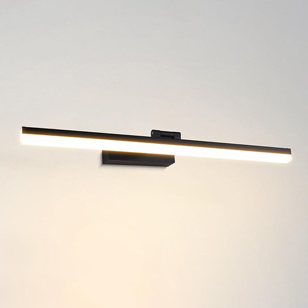 Luz de Imagen LED Luz de Espejo para vestidor Pasillo Lámpara de Pared Accesorios de iluminación para Sala de Estar Aplique de Dormitorio Lineal Minimalista Luces de Lectura con Cabezal de lu