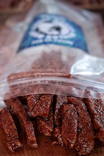 Teriyaki Vegan Jerky -3Oz - Worlds Best Vegan Jerky - Plant Based Protein - Non-Gmo - Organic - Absolutely Delicious! #TOP2