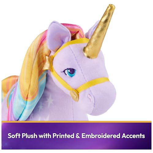 Unicorn Academy Peluche Wildstar officielle licorne en peluche jouets licorne pour filles à partir d'un an 18 cm - vue 6