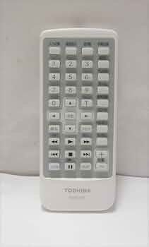 東芝（純正）ポータブルDVD SD-P76S用リモコン　SE-R0401 Amazon | 東芝（純正）ポータブルDVD SD-P76S用リモコン SE