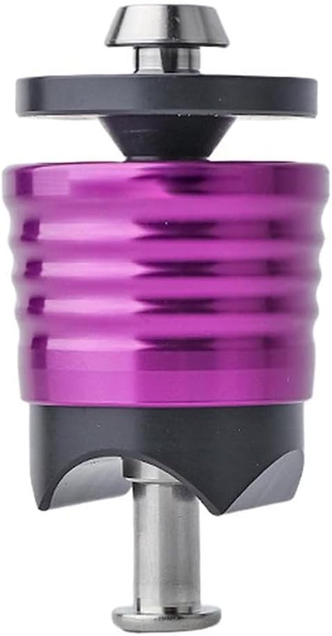 Rear Shock Absorber Hardened With Aluminium Alloy Shell For Brompton P/T/G Line Folding Bicycle, Black(Purple)