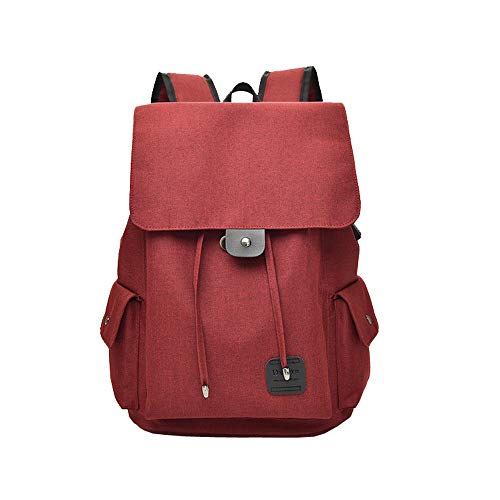 Rucksack mit USB-Ladeanschluss für Jungen und Mädchen, Schulrucksack, tragbar, multifunktionaler Rucksack für Reisen, Arbeit, College B 30 * 16 * 45CM Cover