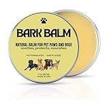 Dog Balm - Natural Paw and Nose Balm for Dogs – Safe if Licked – Vet Formulated Paw Balm - Dog Moisturizer for Paws and Nose - Made in USA