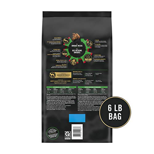 Purina Pro Plan High Protein Small Breed Dog Food, Shredded Blend Beef & Rice Formula - 6 Lb. Bag #TOP5