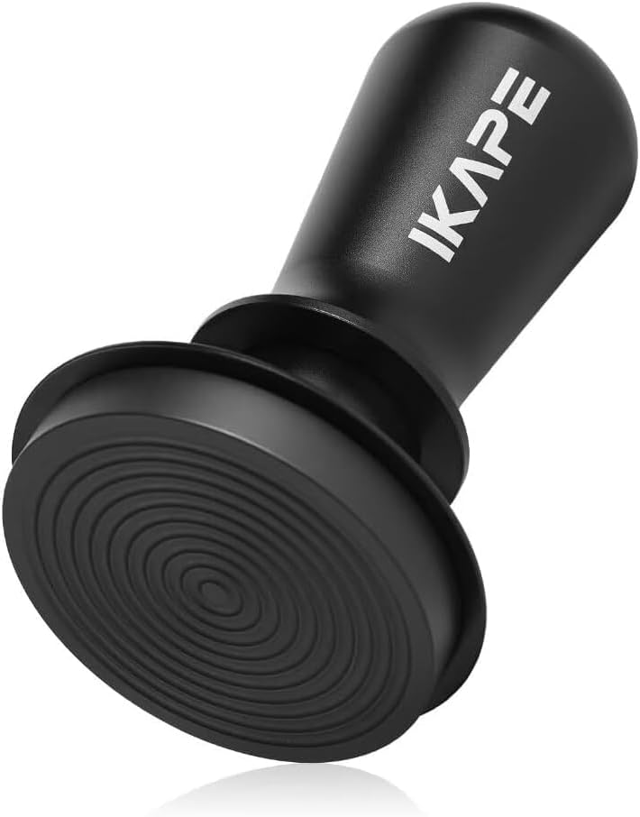 IKAPE 58.35mm Espresso Tamper with spring-loaded calibrated base