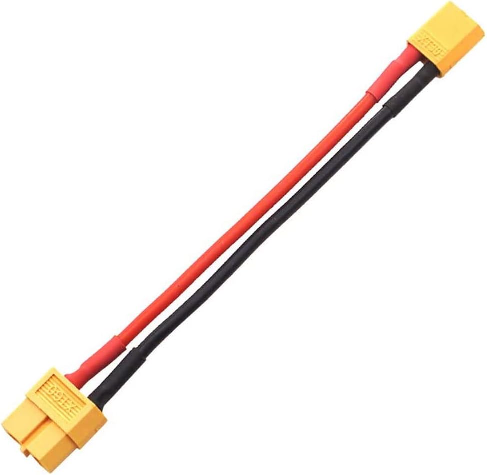 2 Pair XT30 to XT60 Plug Female Male Adapter Wireless Connector for RC FPV Drone Car Lipo NiMH Battery Charger ESC image 3