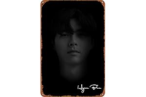 Hyun Bin Vintage Metal Sign Poster