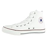 Converse Unisex-Child Chuck Taylor All Star Canvas High Top Sneaker, Optical White, 16 M US