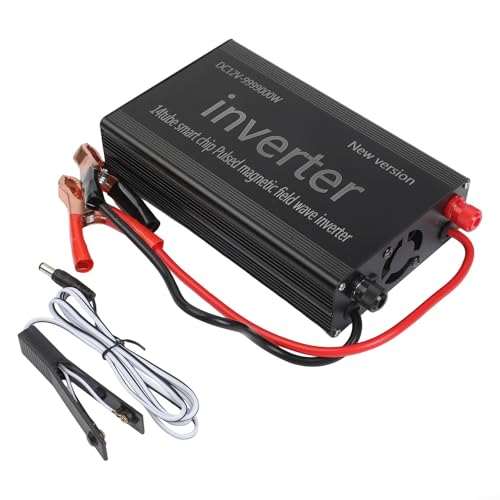 Inversor de corriente 12V con convertidor CC a CA y protección térmica A 2