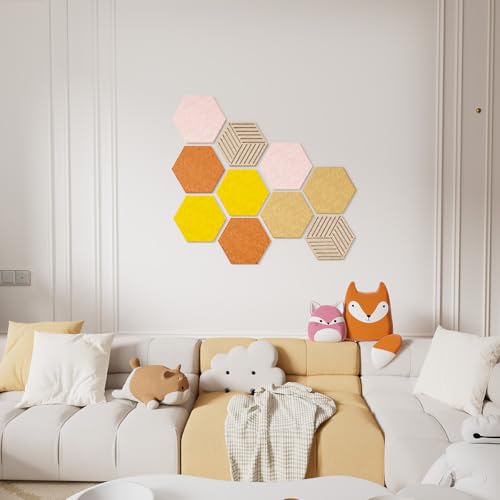 FOCHIER F 10 Hex Cork Boards 50% Off, Wall Décor - Image 4