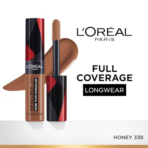 Image of L'Oreal Paris Infallible More Than Concealer, Full Coverage, 338 Warm Dore
