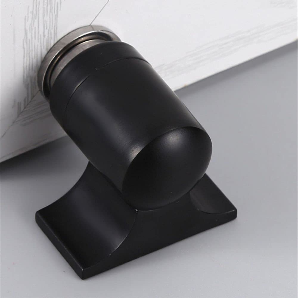 Magnetic Door Stop Odbojnik Do Drzwi Ze Stopu Cynku, Wielokolorowy(Schwarz)