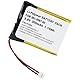 CHUNCAIL Akku Kompatibel für Garmin 361-00097-00 Li-Polymer 3.8V 300 mAh für Fenix 5, 6X Pro Solar, Vorläufer 935
