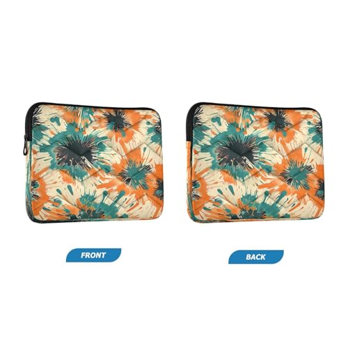 Funda para Laptop 13-14 Pulgadas Impermeable con Diseño Naranja miniatura 2