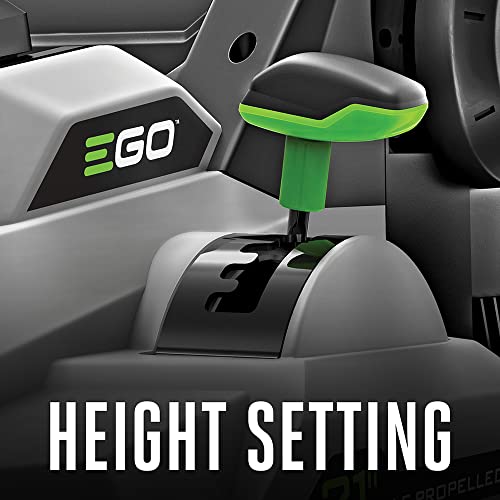 Image of EGO Power+ LM2142SP 21-Inch 56-Volt Lithium-Ion Cordless Electric Dual-Port Walk Behind Self propelled Lawn Mower With Two 5.0 Ah Batteries & Charger Included, Black