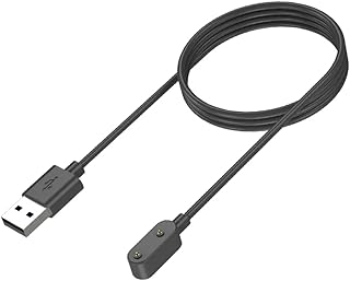 كابل شحن أسود لساعة هواوي فيت ميني، شاحن هونر باند 6، شاحن هواوي باند 6/ شاحن هواوي باند 7/ شاحن هواوي باند 8، هواوي 4X، ساعة هونر ES/ هواوي فيت