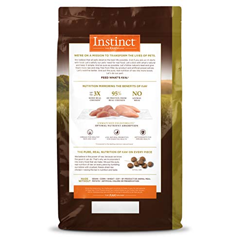Instinct Ultimate Protein Grain Free Cage Free Chicken Recipe Natural Dry Cat Food, 4 Lb. Bag #TOP1