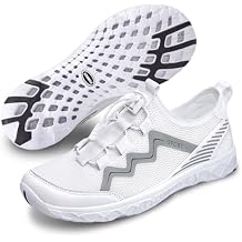 ATHMILE Water Shoes for Women Men Swimming Quick-Dry Adult Barefoot Lightweight Breathable Aqua Shoes for Beach Swim Camping Surf Boat Hiking Kayak