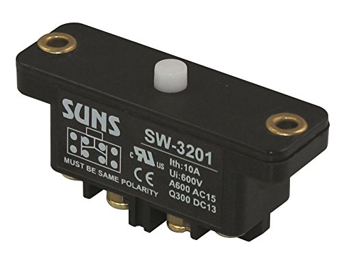 Suns International SW-3101 SW31 Series SPDT Double Break Plunger Snap Action Industrial Switch - 1 Item(s)