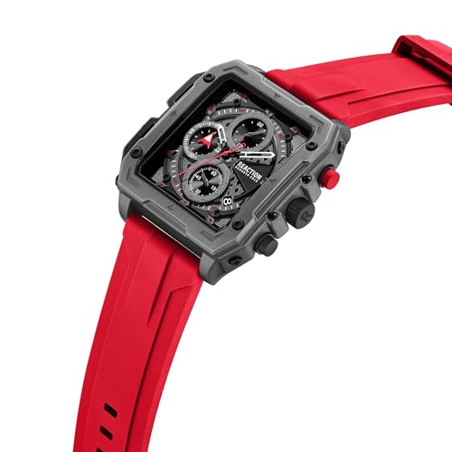 Image of Kenneth Cole Reaction Black Dial Men's Watch - KRWGO0070305
